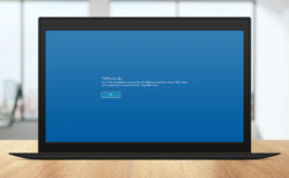 windows 10 login message
