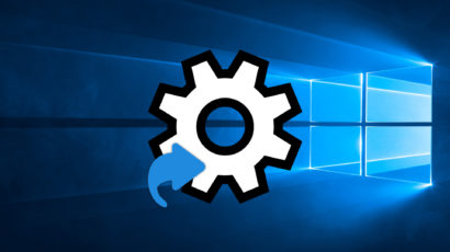windows 10 settings shortcut