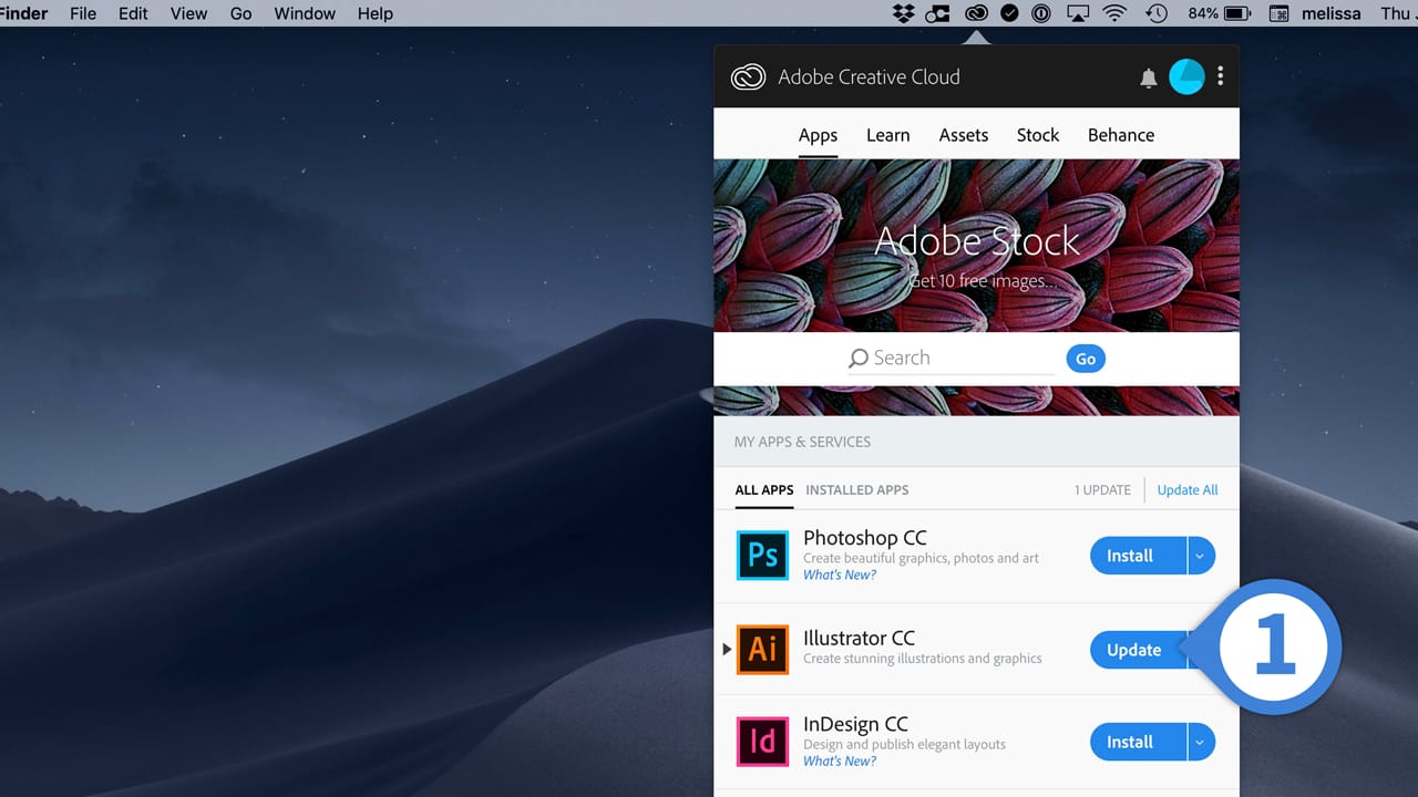 keep old creative cloud apps