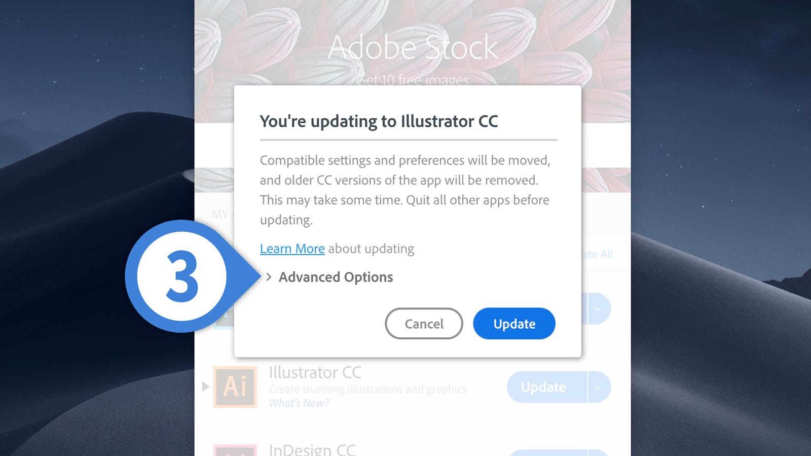 keep old creative cloud apps