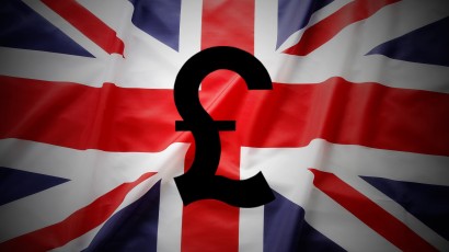UK Flag Pound Sterling
