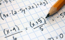Math Formula with Pencil