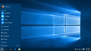 small start menu windows 10