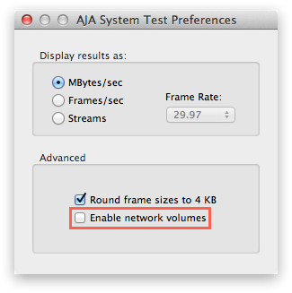 AJA System Test
