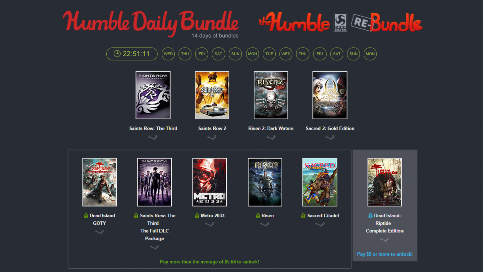Humble Daily Bundle