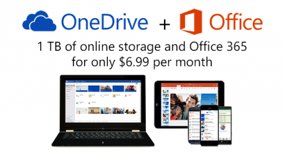 Microsoft Bumps OneDrive Storage to 1TB for Office 365 Subscribers