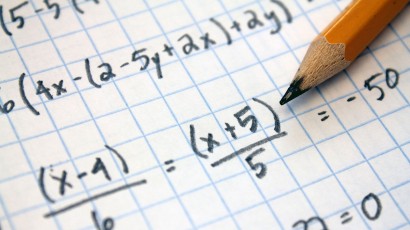Math Formula with Pencil