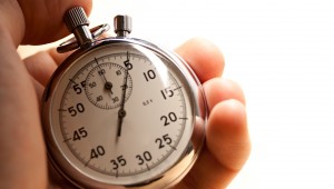 Stopwatch in Hand
