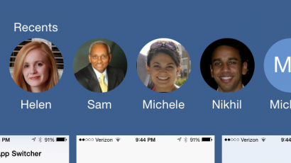 How to Remove Recent Contacts from the iOS 8 App Switcher